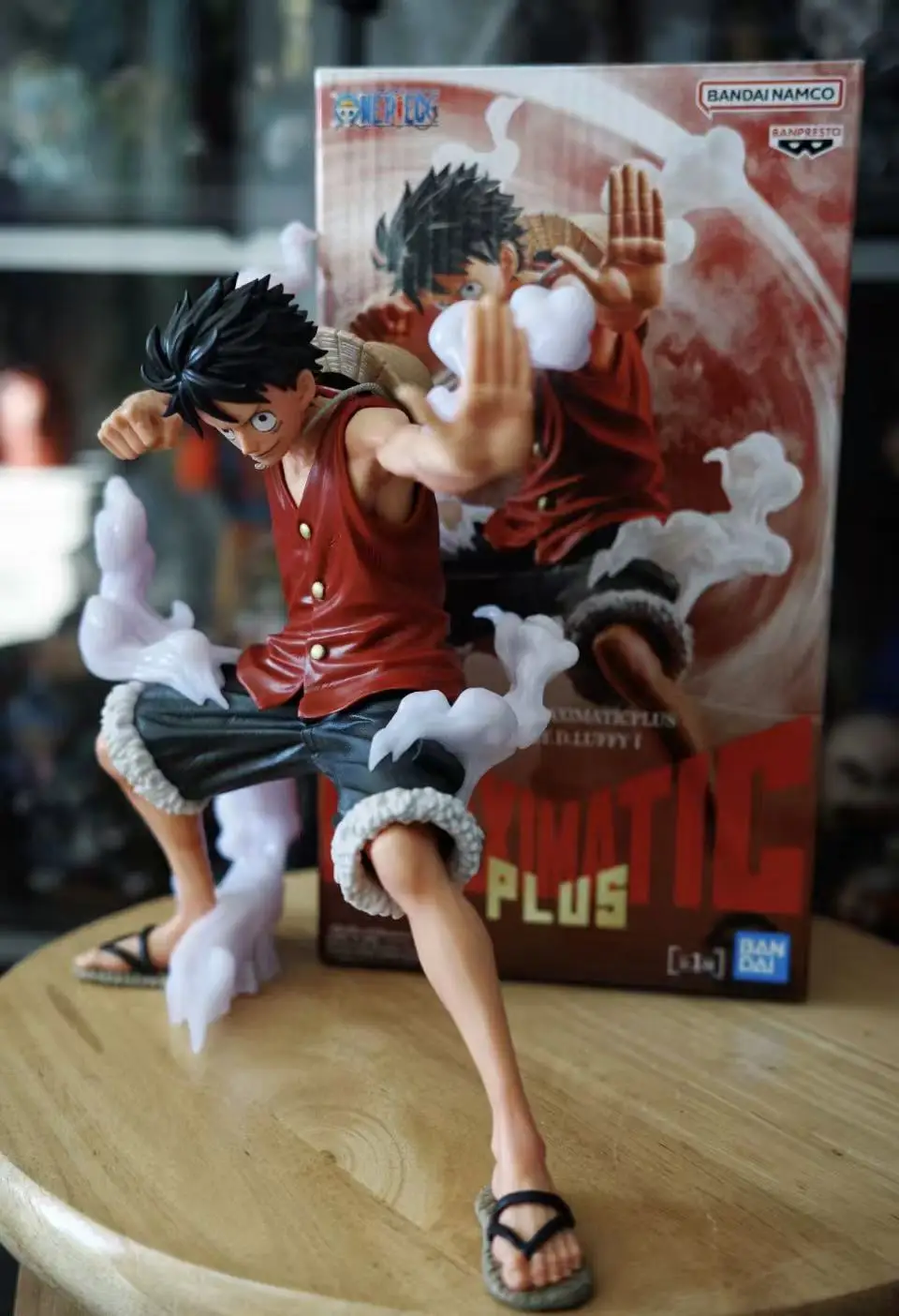 

Genuine Bandai Banpresto MAXIMATIC PLUS One Piece Monkey D. Luffy Gear 2 Anime Figure Collectible Model Toy Gift New In Box