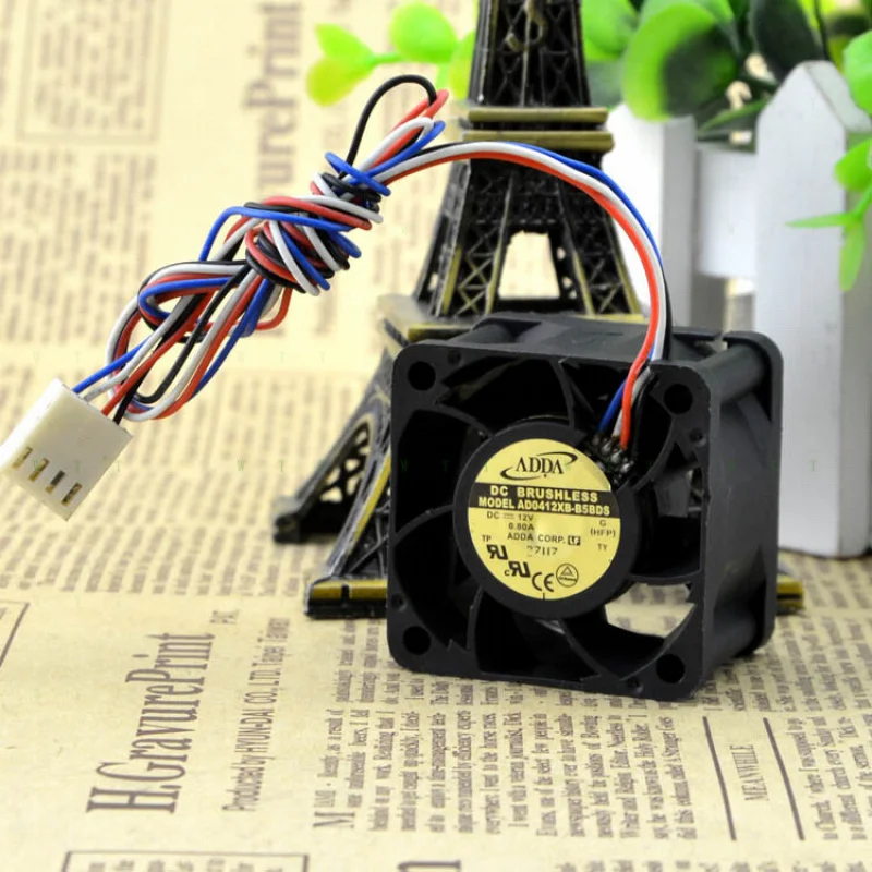 

Вентилятор охлаждения ADDA AD0412XB-B5BDS 4028 4CM 12V 0.80A, четырехпроводной, высокопроизводительный