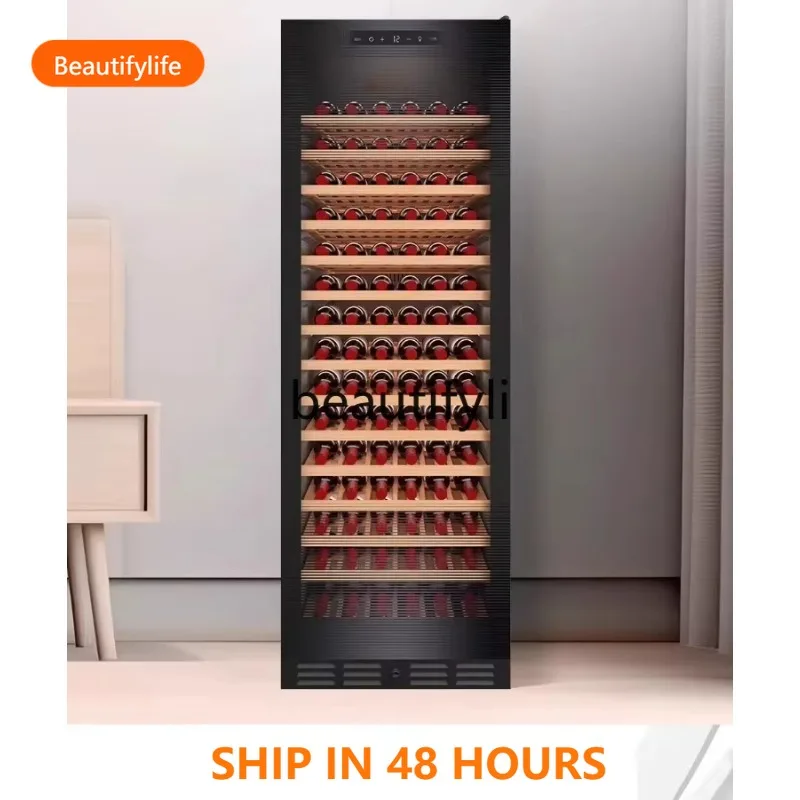 

Wine Cabinet Constant Temperature Wine Cabinet Large Capacity Household Ice Bar Ultra-thin Household Ice Bar H