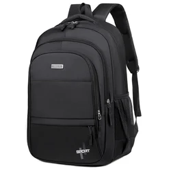 High quality student backpack, large capacity travel bag, fashionable Oxford cloth bag, trendy computer bag, washable backpack