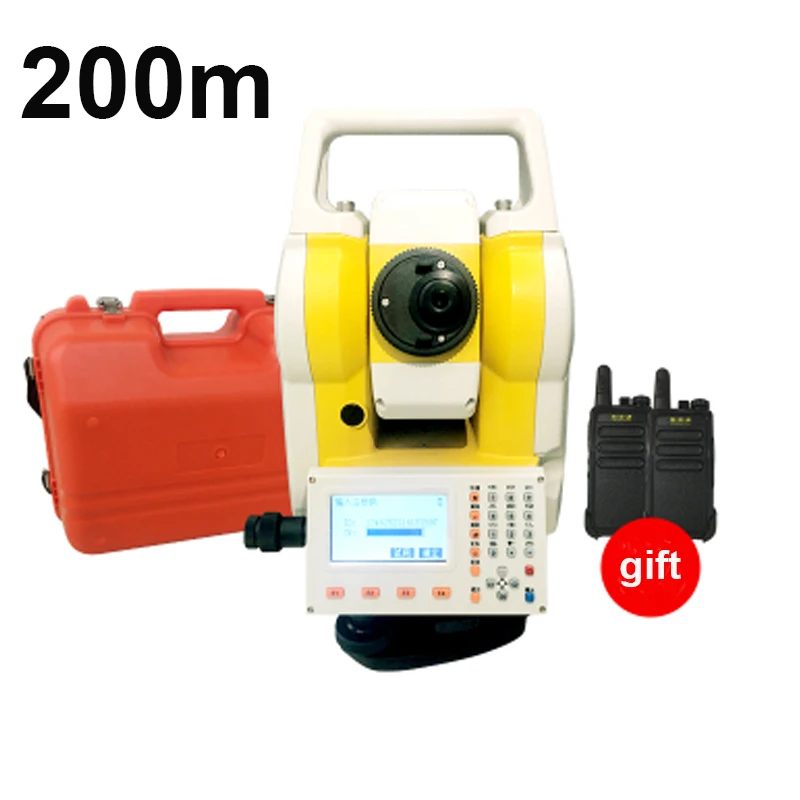 

2" Total Station Professional surveying equipment No prism 200m, single prism 2000m reflectorless