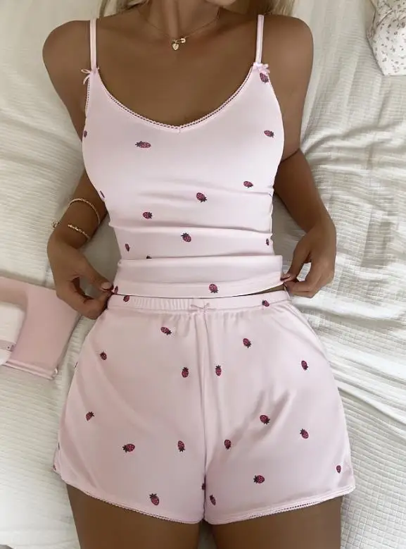 2026 Summer Casual Camisole & Shorts Two-Piece Set