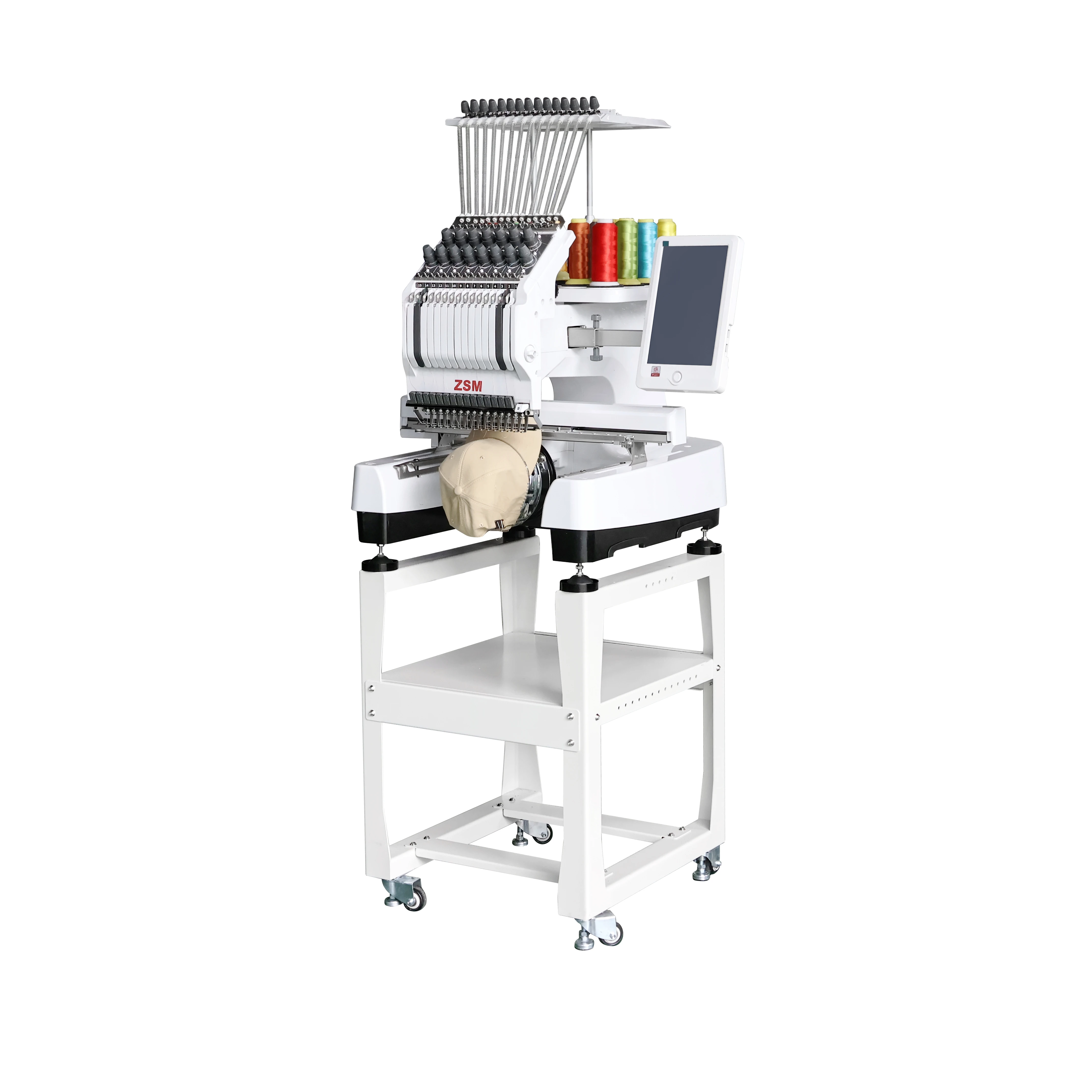 New Home Use Cap Embroidery Sewing Machine Single Head Computerized with Motor & Engine