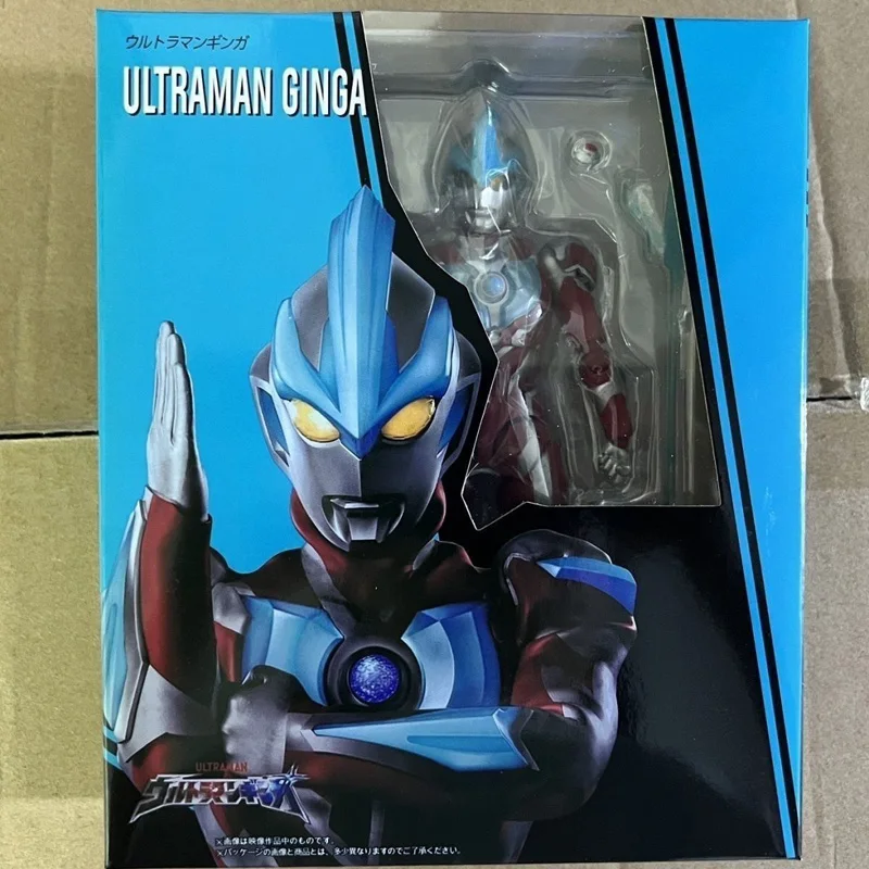 

Bandai Ultraman Ginga Рисунок S.H.Figuarts ULTRAMAN NEW GENERATION STARS Аниме Подвижные игрушки Периферийная коллекция Подарки KO Ver.