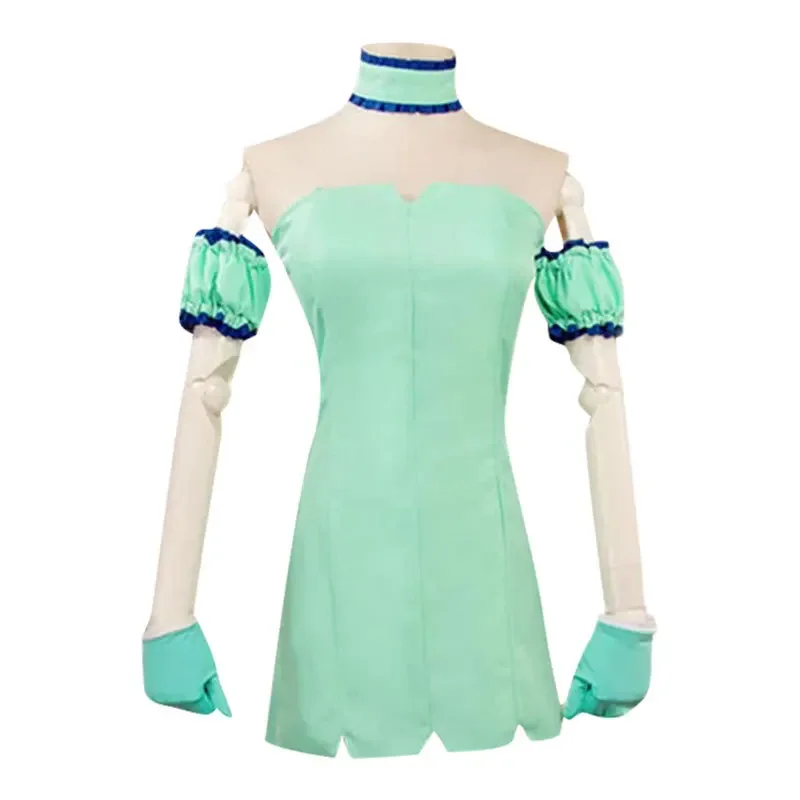 Women's Tokyo Mew Mew Aizawa Minto Cosplay Costume Mew Mint Dress Set for Women Halloween Cosplay Costume Summer Woman Clothes