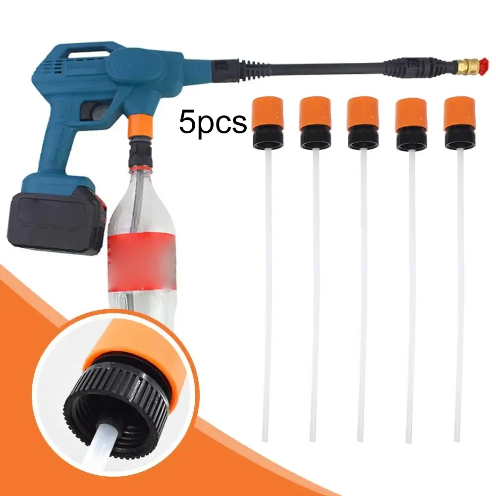 High-Pressure Lithium Battery Washer Adapter Washer Gun- Hose Quick Connection For Cola Bottles Garden Tools