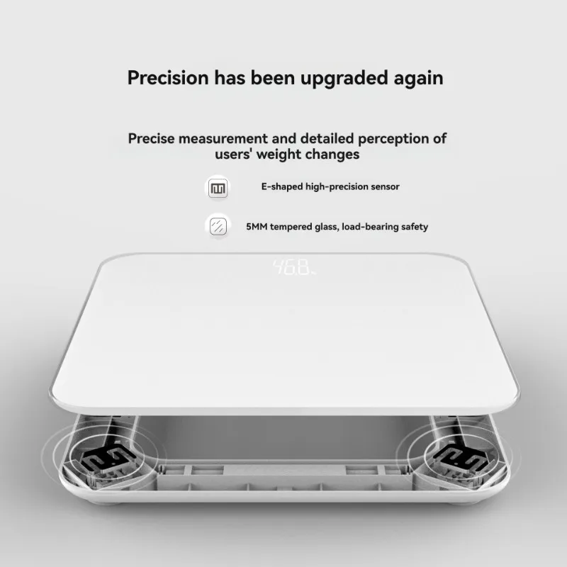 

AWAH Digital Body Scale With Dual Mode, App Connectivity, High Precision-180KG Capacity
