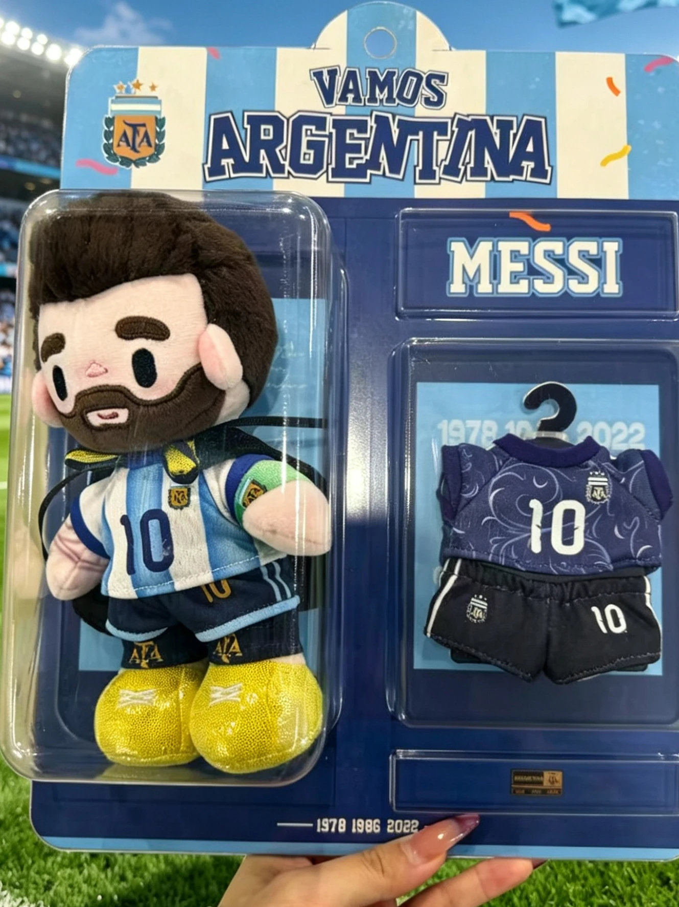 2026-team-plush-pendant-messi-soft-doll-hanging-ornament-for-children's-day-universal-gender-fabric-toy-for-ages-3