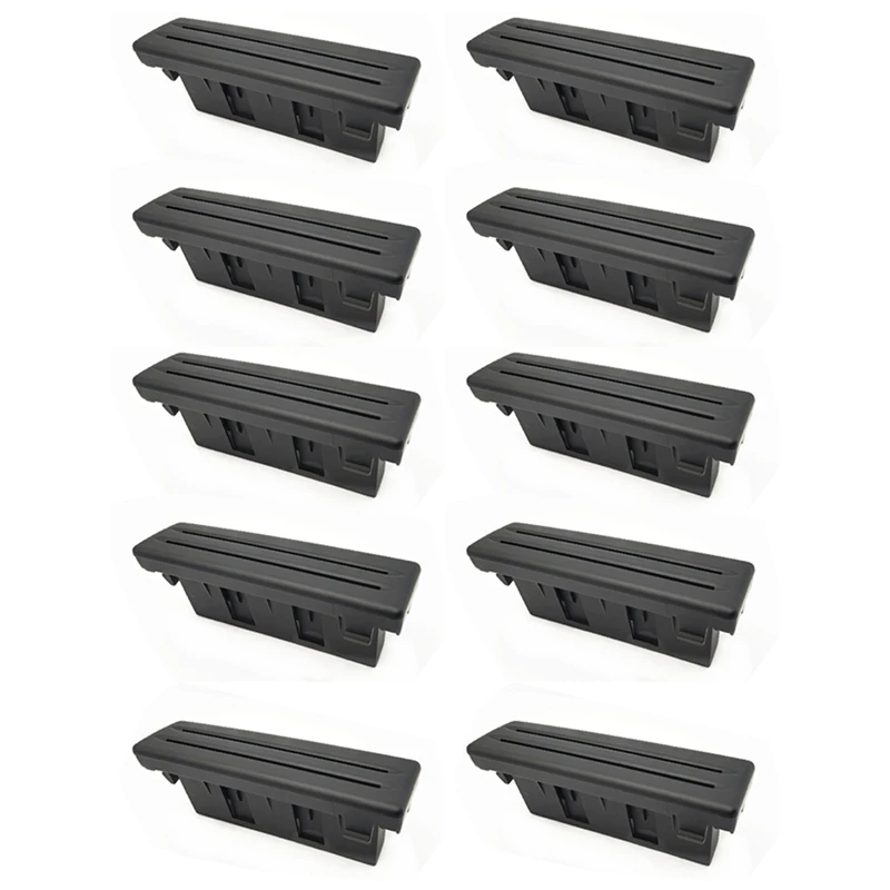 

10X For -Polo 9N 2005 - 2010 LHD Black Card Holder Card Slot Coin Slot Central Storage Box 6Q1858373