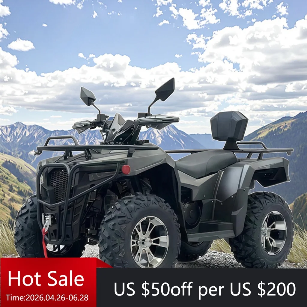 

Adult Two-Seater Petrol ATV/Utility Vehicle 300CC 2x4 Four Wheel Chain Drive Automatic ATV Outdoor ATV