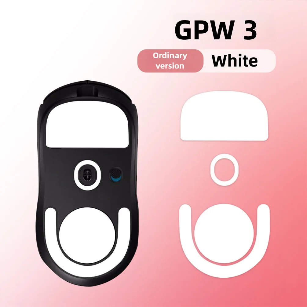 GPW 3.0 Mouse Skates - Premium PTFE Rounded Curved Edge Gliders for Logitech G Pro X Superlight 2 Wireless Gaming Mouse