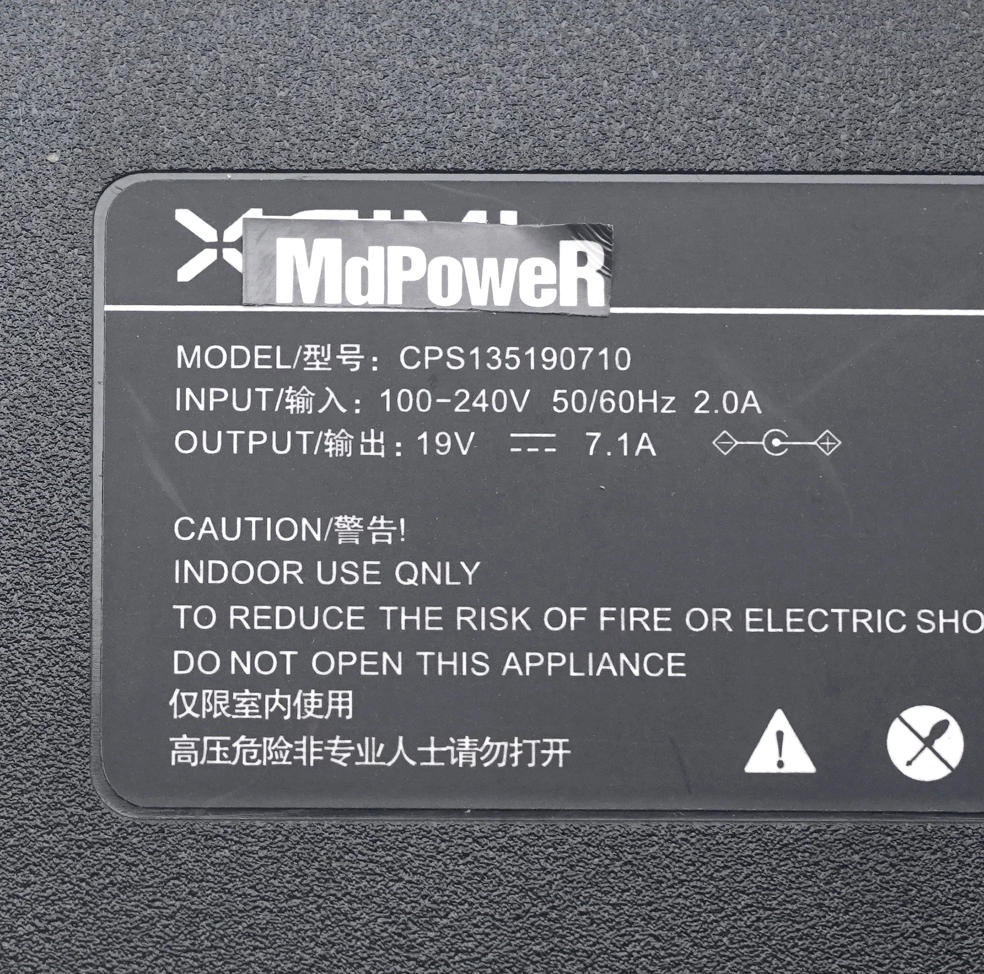 Genuine 135W 19V 7.1A AC DC Adapter Charger CPS135190710 For XGIMI Projector H1 H1S H1SZ5 Z5 XF09G XF10G XGAL01 Power Supply