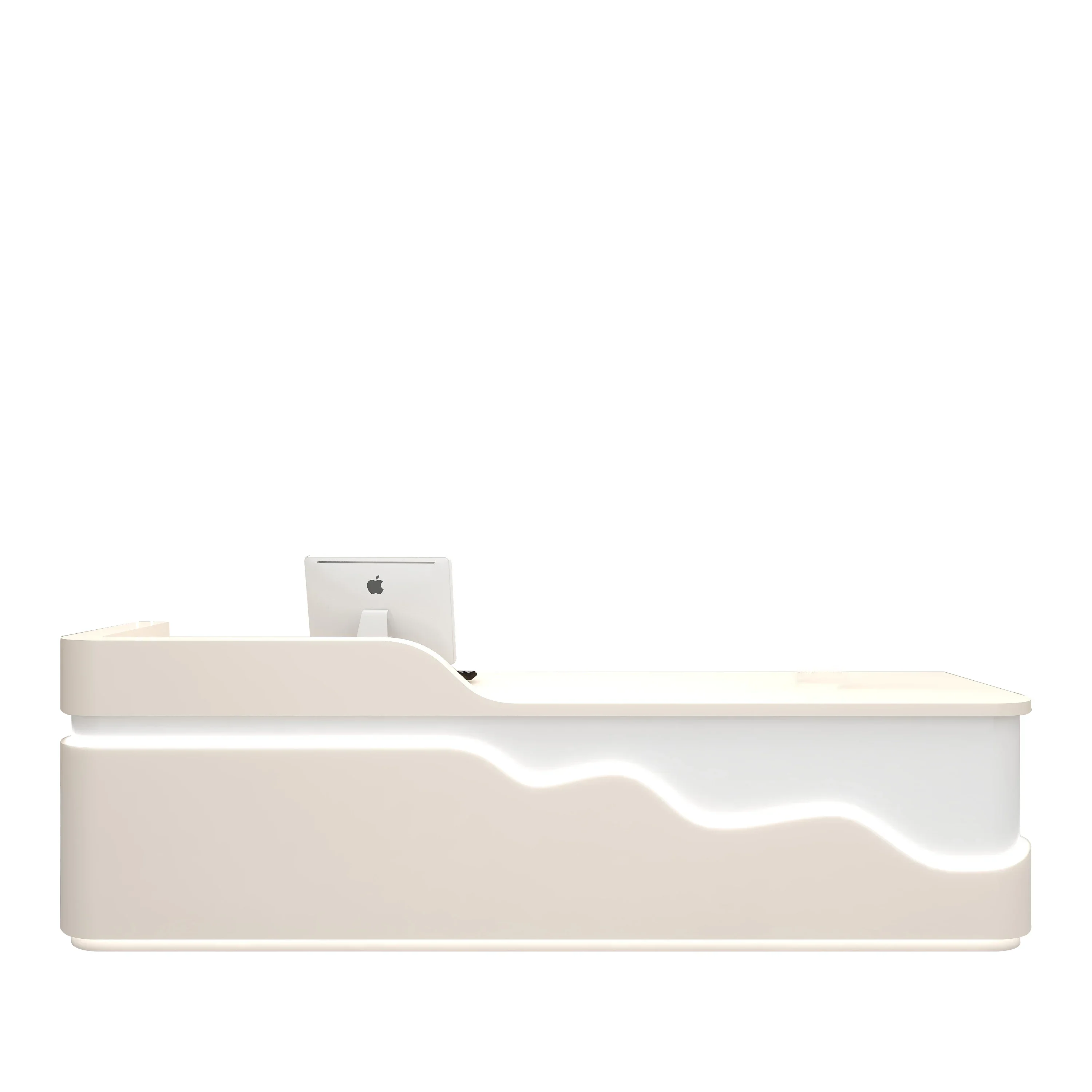 

Oral and dental bar, beauty salon, cash register, art and dance training class, front desk, reception desk useful