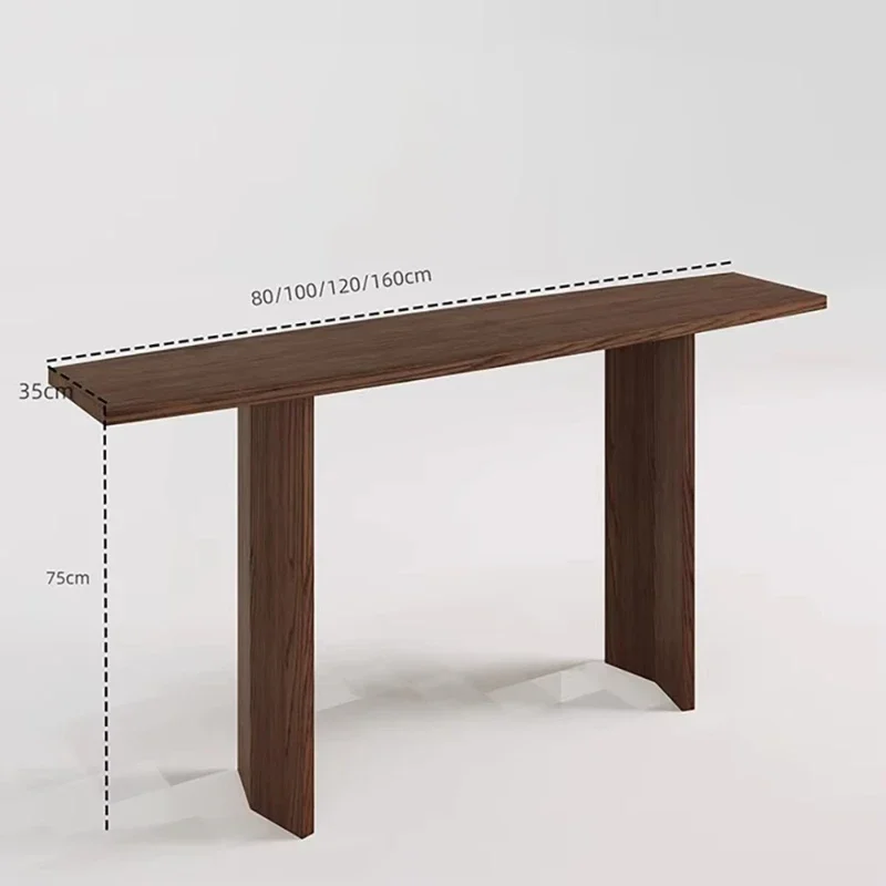 Nordic Entrance Console Table Modern Wooden Luxury Minimalist Console Table Aesthetic Glamour Tavolo Salotto Home Furniture
