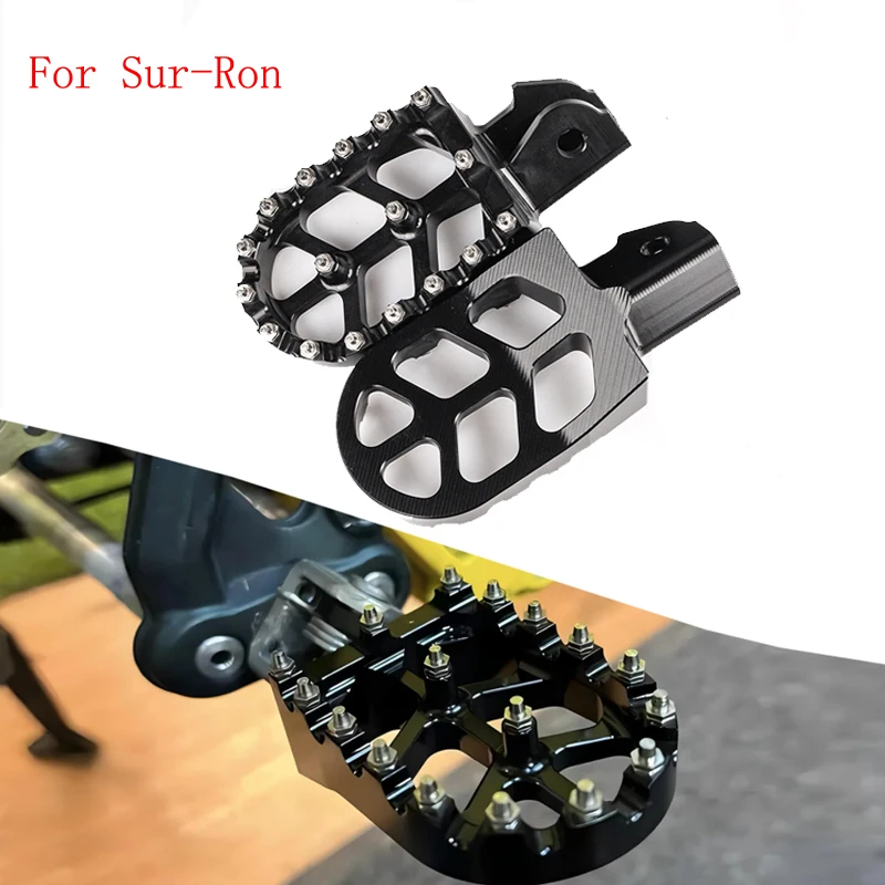 

Запчасти для электрического мотокросса, подножки с ЧПУ, подножки, кронштейн для подножек для Sur-Ron Sur Ron Surron Light Bee X и S, подножки для электрического велосипеда