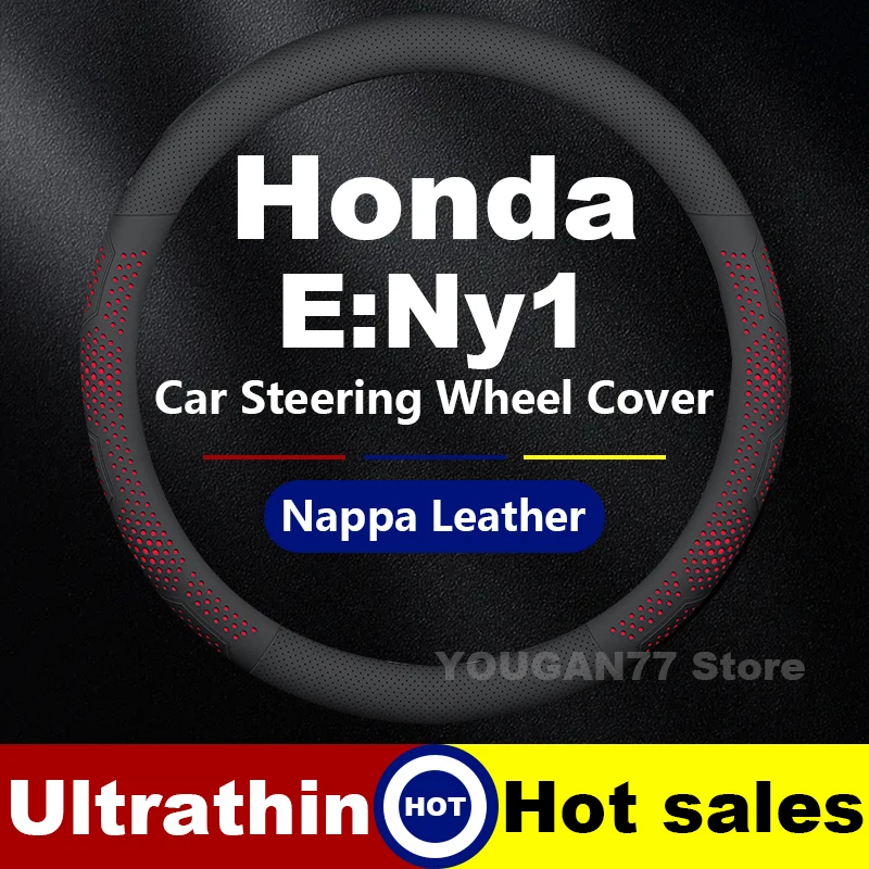 

Leather Car Steering Wheel Cover For Honda ENy1 eNS1 2022 2025 Covers For Covers Auto interior Honda E:Ny1 2025 Accessories