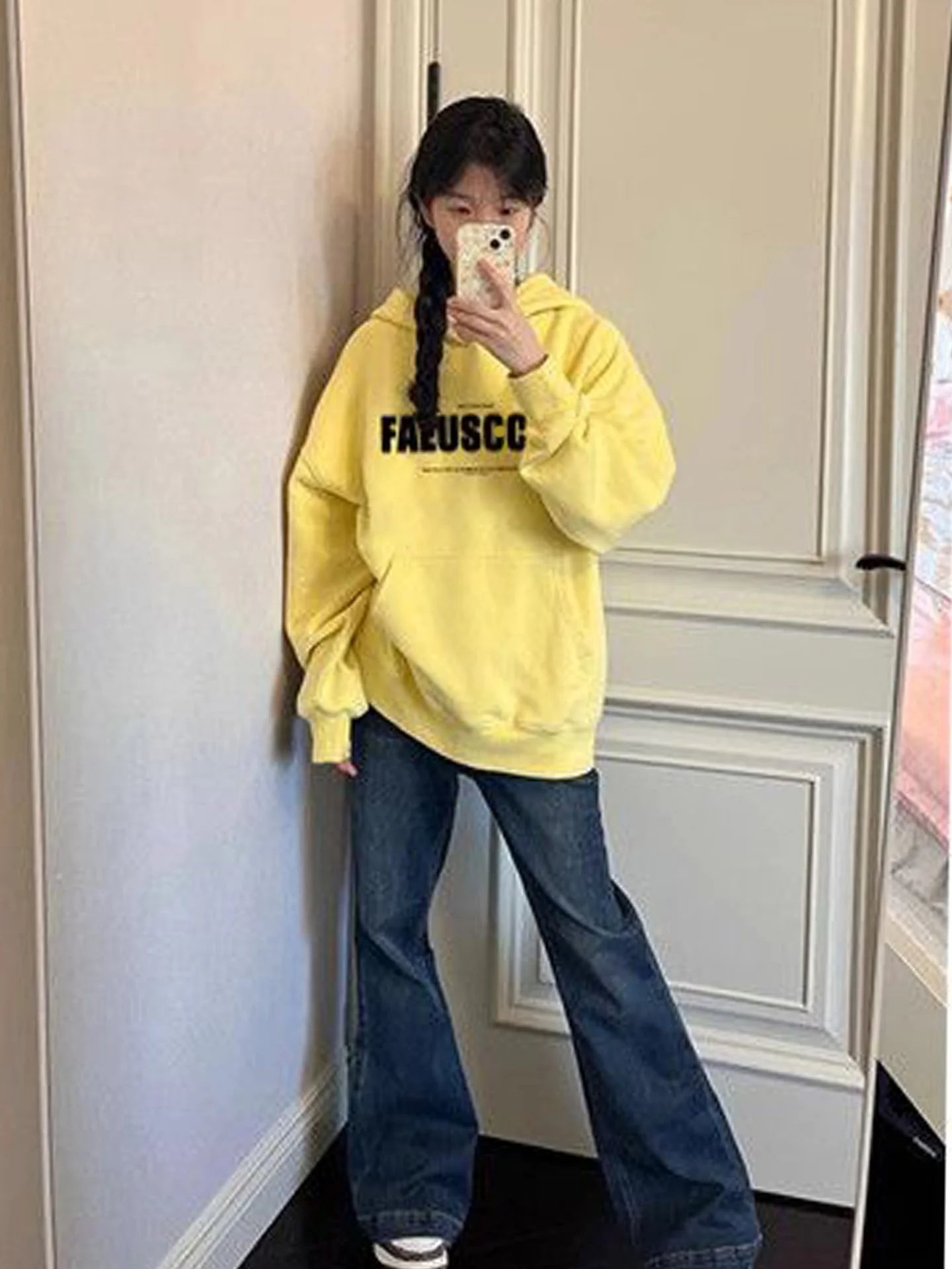 

Американское худи оверсайз для женщин: модный бренд, осенне-зимняя коллекция, утепленное, свободное, в стиле INS