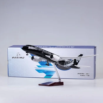 경량 및 바퀴 착륙 기어 다이캐스트 플라스틱 송진 비행기 장난감, 47cm, 787 B787, 뉴저랜드 항공 모델 W 