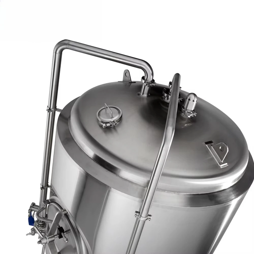 Customized Stainless Steel Conical Beer Fermenter 2 Vessel Brewhouse Beer Brewing Equipment Supplier