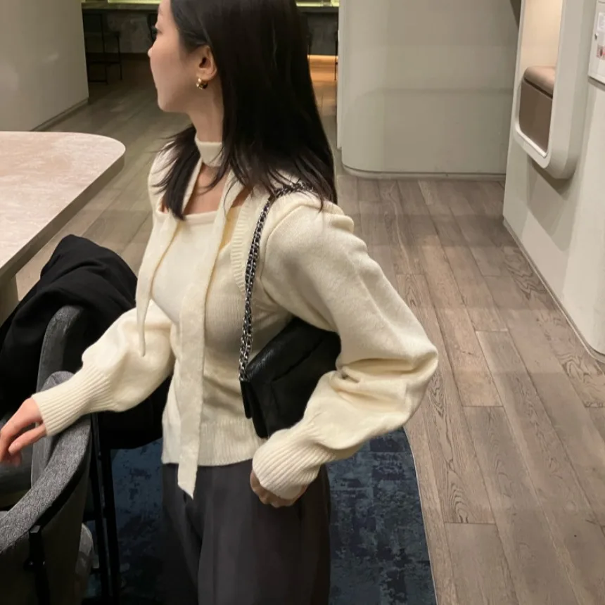 سترة نسائية من Thi Long Sve بتصميم شتوي أنيق ومتعددة الاستخدامات وفتحة شخصية دافئة مبطنة للتنقل فضفاضة