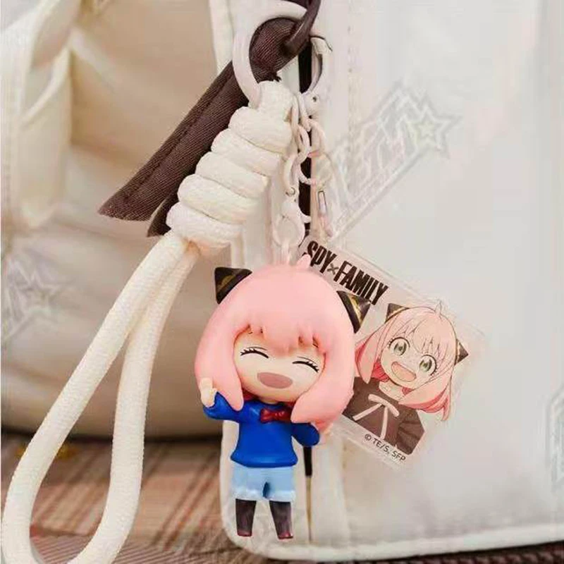 

Официальный брелок Zhiwan Spy X Family Anya Forger Q-версия, слепая коробка, милая модная игрушка, аниме-подвеска, подарок для фанатов аниме