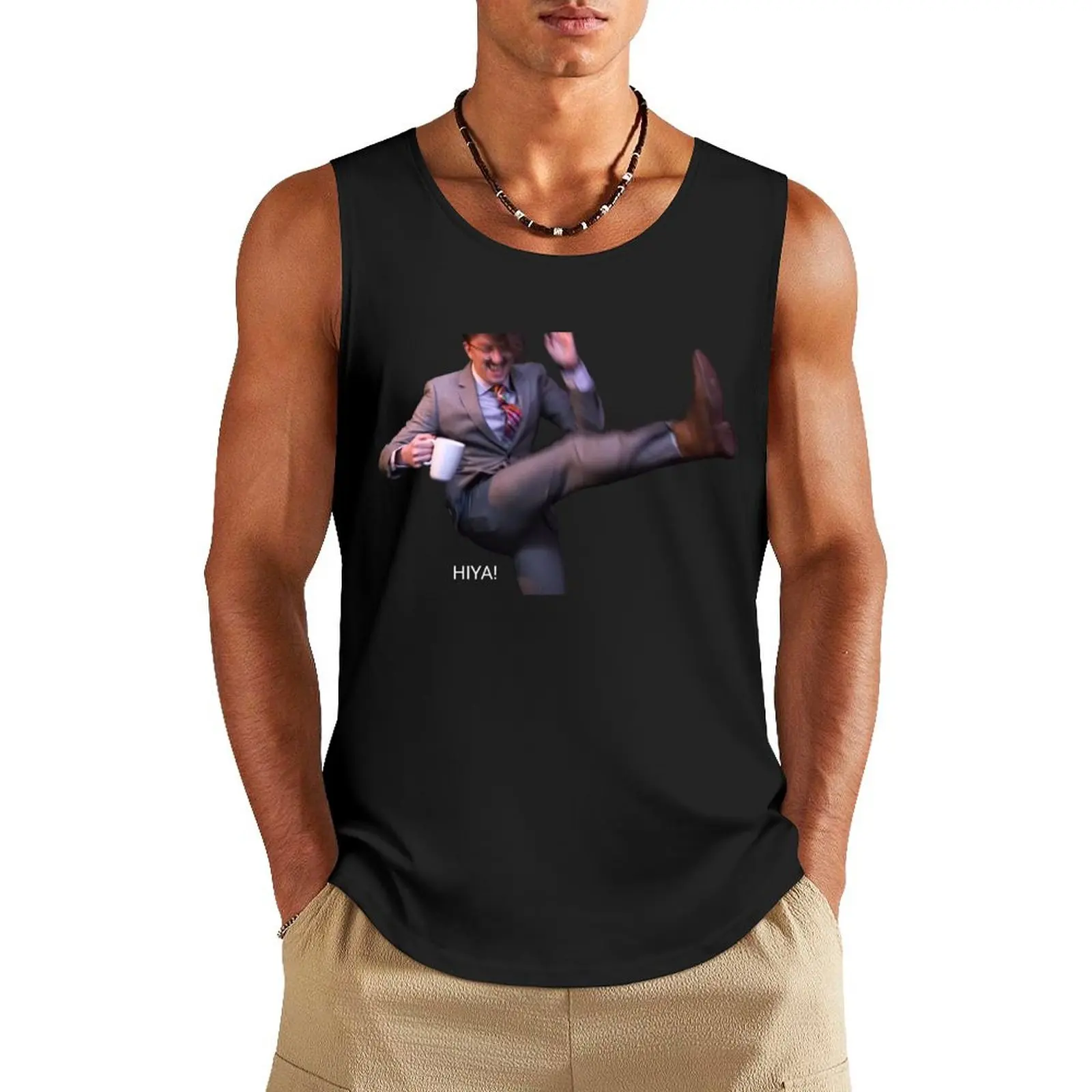 Brian David Gilbert! Tank Top sleeveless t-shirts for men anime clothes