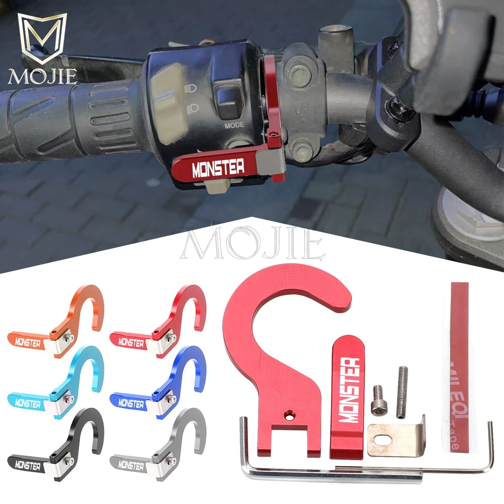 

For DUCATI MONSTER 400 620 695 696 750 795 796 797 821 937 1000 1100 1200 1999-2024 2025 Motorcycle Horn Switch Extension Button