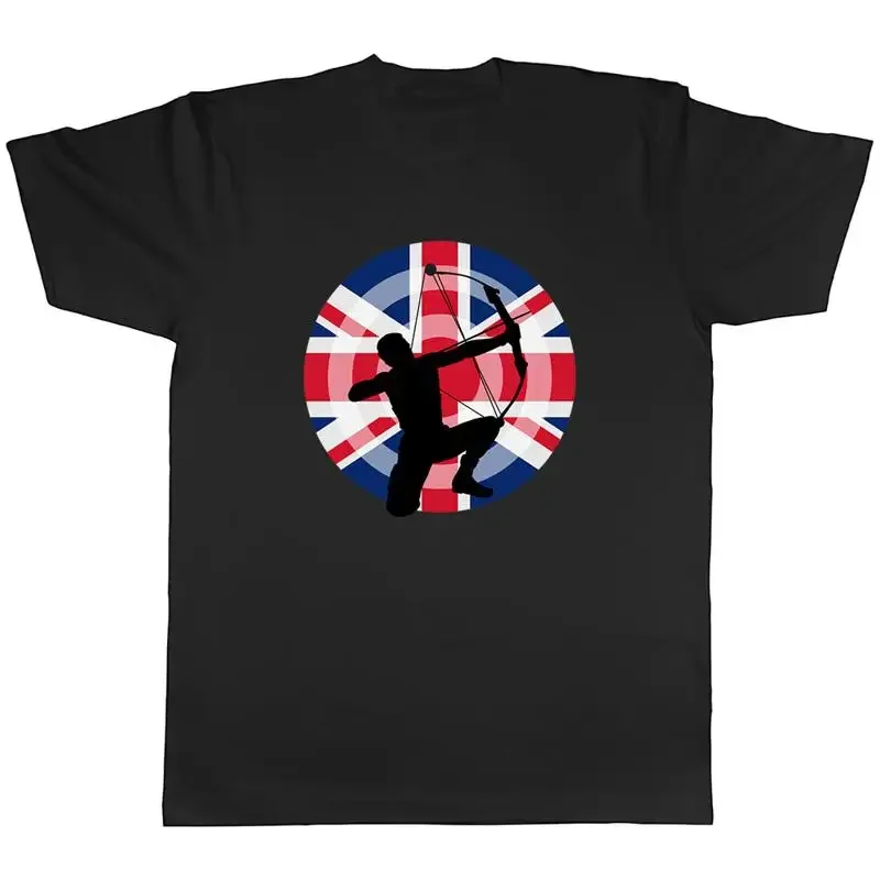 Archery Flags GB Mens Unisex T-Shirt Tee