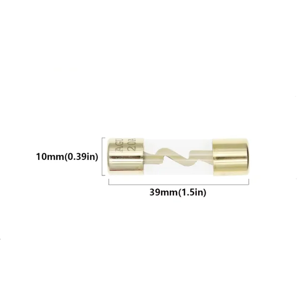 AGU مضخم الصوت فيوز حامل الزنك مطلي فيوز حامل الطائرات 10*38 مللي متر 10A 15A 20A 25A 30A 40A 50A 60A 70A 80A 100A
