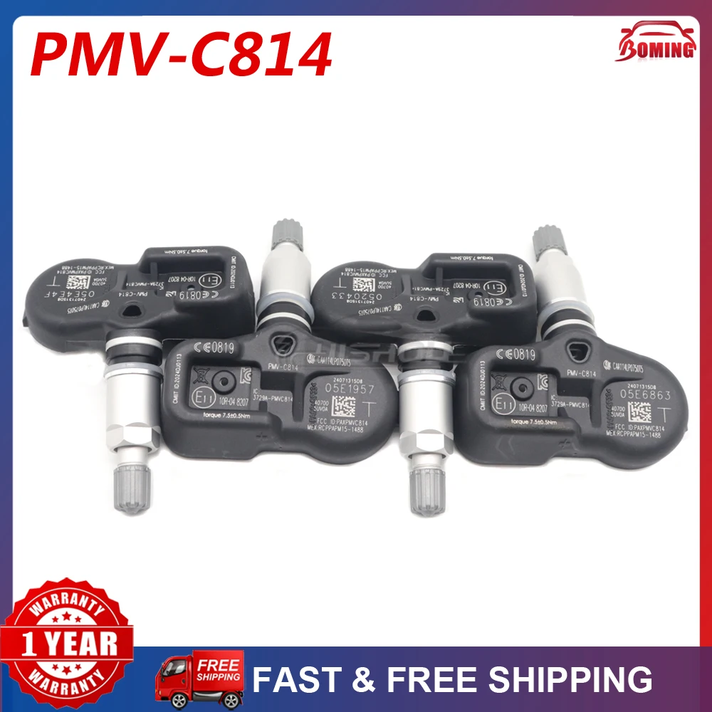PMV-C814 40700-5UV0A TPMS Reifen Reifendruck Sensor Für Infiniti QX80 Nissan Armada Patrol 315 MHz 2017-2024 407005UV0A PMVC814