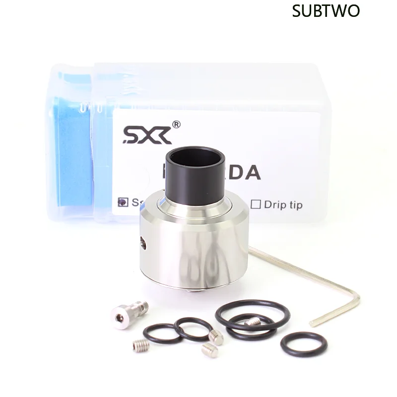 

SXK P22 монархия RDA 316SS RDA/RSA 22 мм бак перестраиваемый аксессуары для электронной сигареты атомайзер с 510 Pin Squonks одной или двойной катушкой