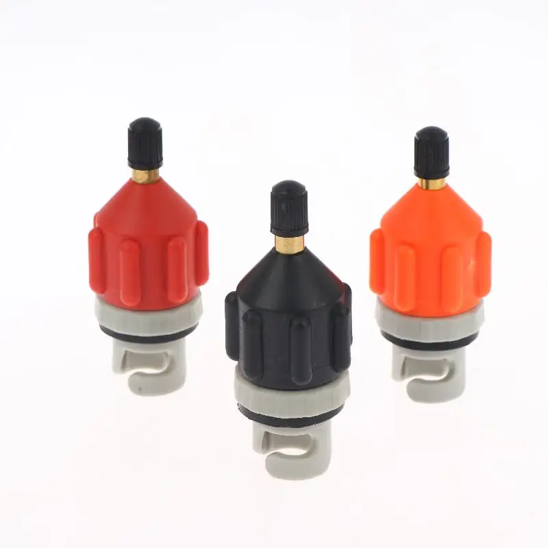 Multifunction Air Valve Adapter Kit BPA Free Durable for SUP Paddle Boat Kayak Inflatable Pump Family Water Activities