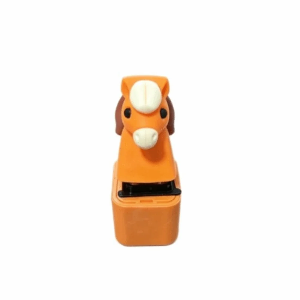 Rechargeable Fidget Button Key Chain Sounding Clicky Animal Keycap Glowing Pocket-Sized Sound Light Key Ring