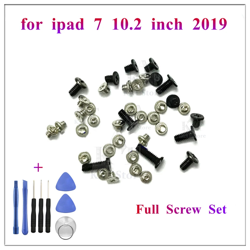 1Pcs LCD Flex Cable Plate Metal Bracket Holder Iron Cover For IPad 7 10.2 2019 7th Gen Full Screw Inner Bolt Replacement Parts