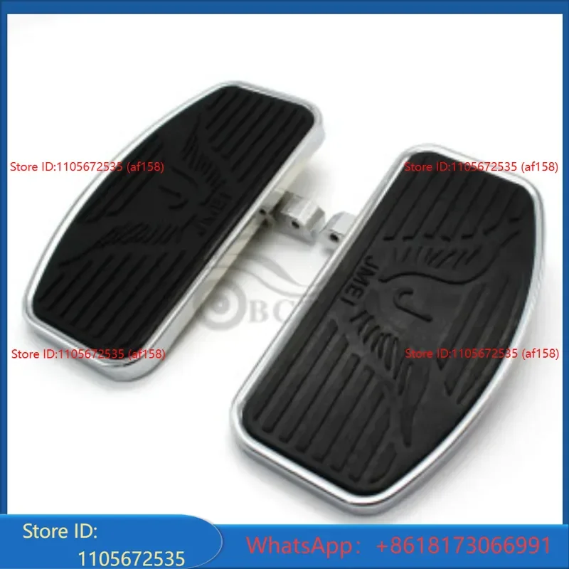 Before and after modification, the large foot pedal rest pedal is suitable for VTX 1300/1800