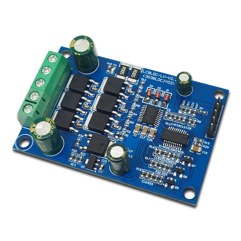 Модуль платы драйвера двигателя JY02 Бесщеточный двигатель постоянного тока Холла Плата драйвера SPWM Режим вождения 12-37 В Модуль ввода