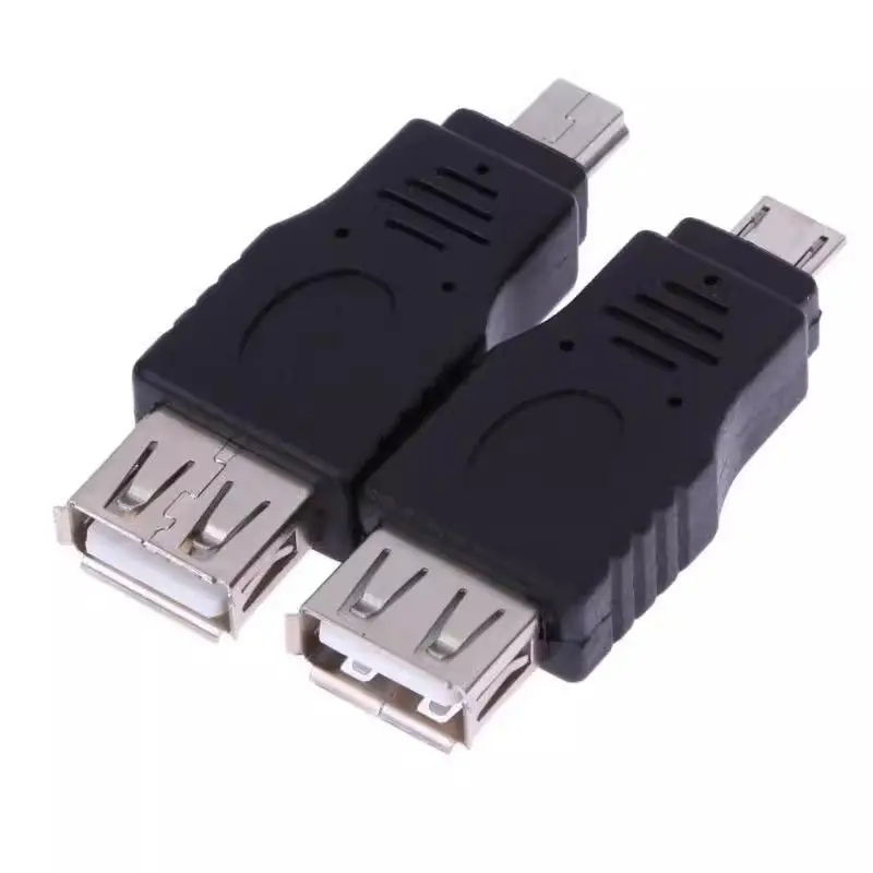 USB 2.0 Adapter, Android Mini 5P Micro 5P USB BM/BF Adapter, Android Stecker auf Buchse Daten- und Ladeadapter – Detail 7
