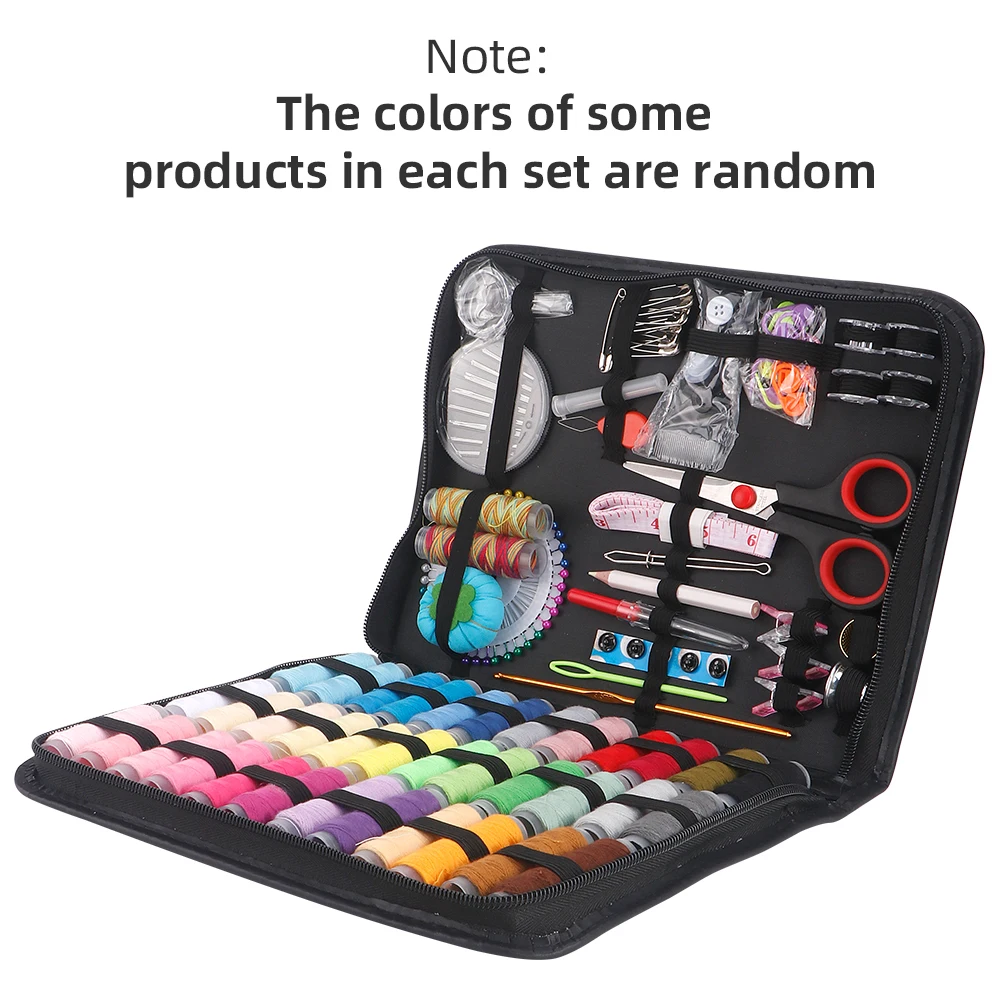 Sewing Kits DIY Multi-function Sewing Box Set for Hand Quilting Stitching Embroidery Thread Sewing Accessories Sewing Kits