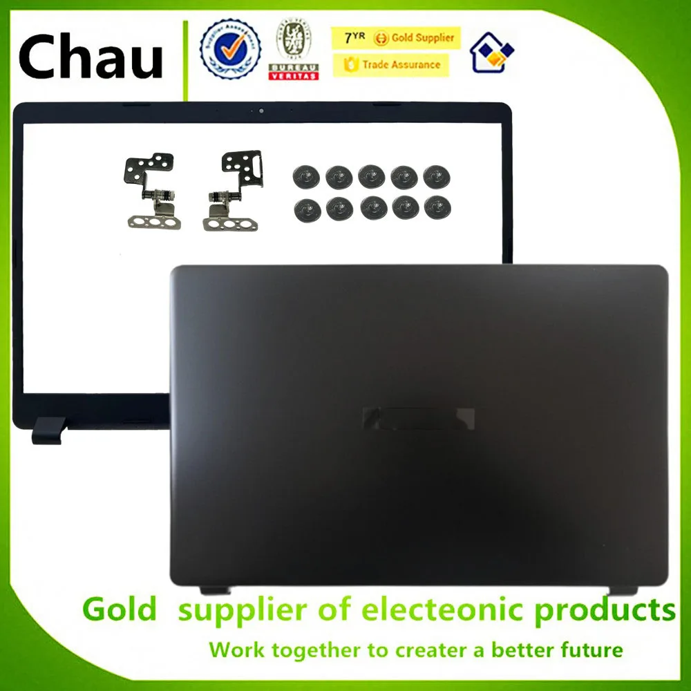 Chau New For Acer Aspire A315-42 A315-42G A315-54 A315-54K N19C1 EX215-51 LCD Back Cover/Front Bezel/LCD Hinges