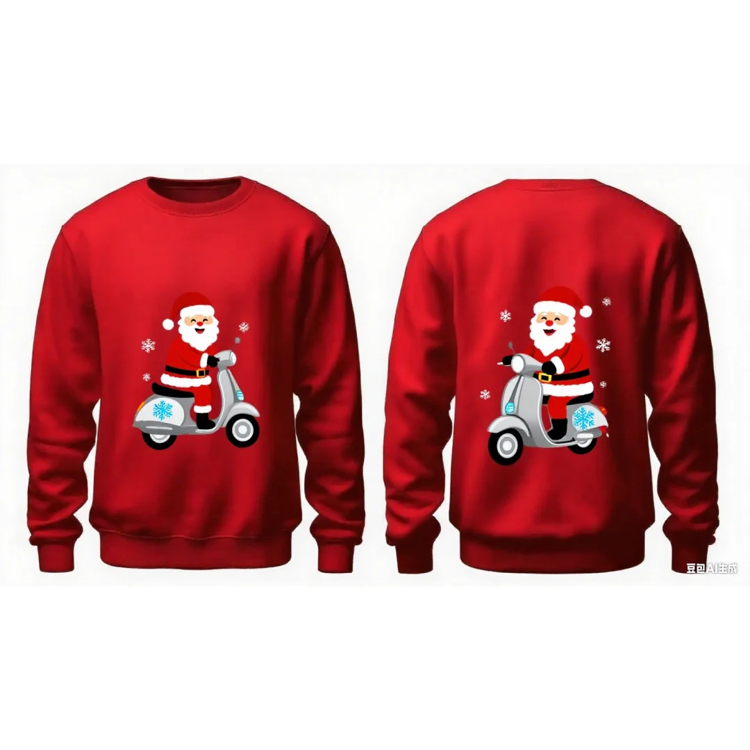 Weihnachtsmann Weihnachtsfeier Grafik Hoodie 3D-Druck Frühling Herbst Mode Vielseitige Streetwear Herren und Damen Y2K Hoodies