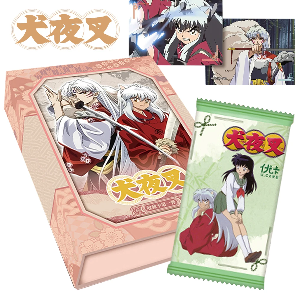 Genuine Inuyasha Collection Cards for Kids Magical Adventure Anime Highly Popular Characters SSP AR PR Limited Cards Toys Gifts