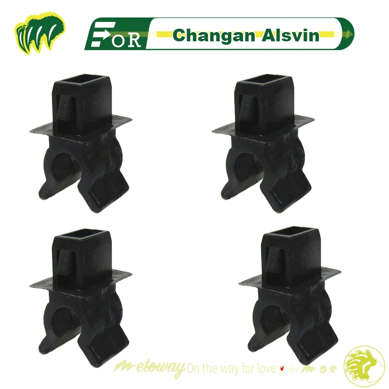 

4pcs Buckles For Changan Alsvin Hood Support Rod Fixing Buckles Fastener Buckles Fixing Accessory Replace Accessory