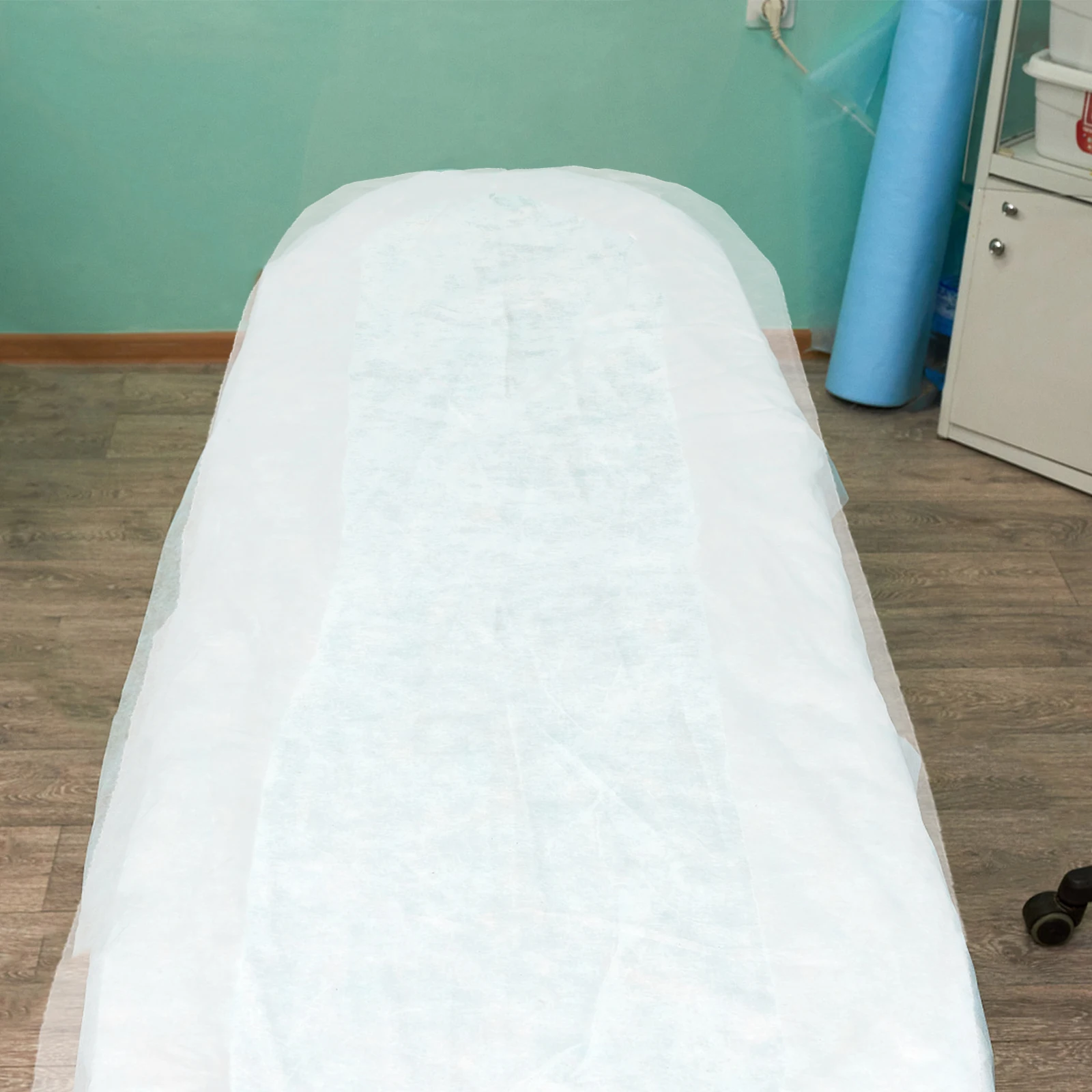 

10pcs Disposable Bed Sheets For Massage Table Nonwoven Fitted Sheet Spa Salon Use Soft Breathable Massage Table Covers