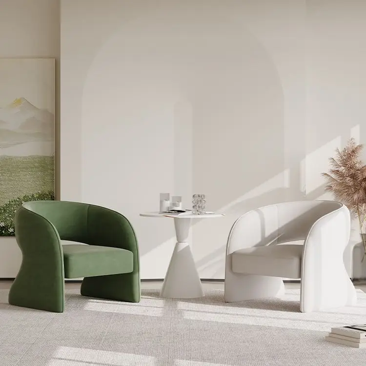 Single sofa living room division leisure reception sofa chair negotiation table and chair combination