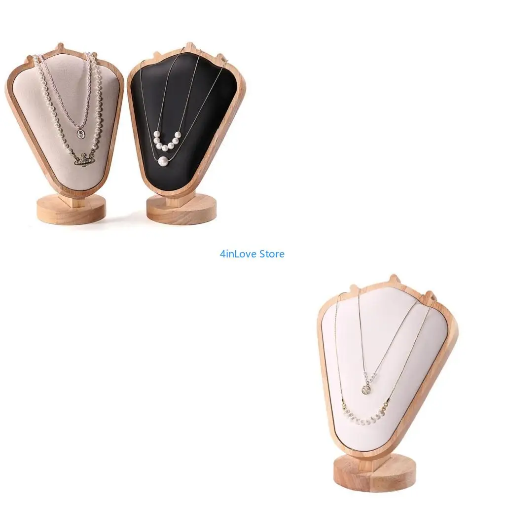 

T4MD Jewelry Presentation Stand Unique Goat Horn Shaped Jewelry Stand Displly Holder for Storefront Exhibitions