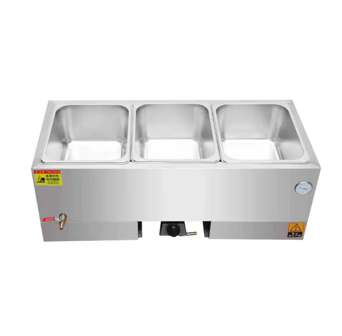 

Gas Baine Marie Thickened Stainless Steel Gas Heated Soup Pool For Restaurants