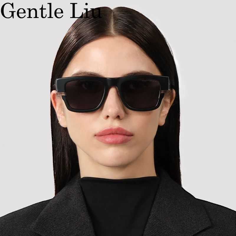 Vintage Square Sunglasses Men Women 2025 Luxury Brand Design Fashion Classic Sun Glasses For Male UV400 Shades Retro Eyewear