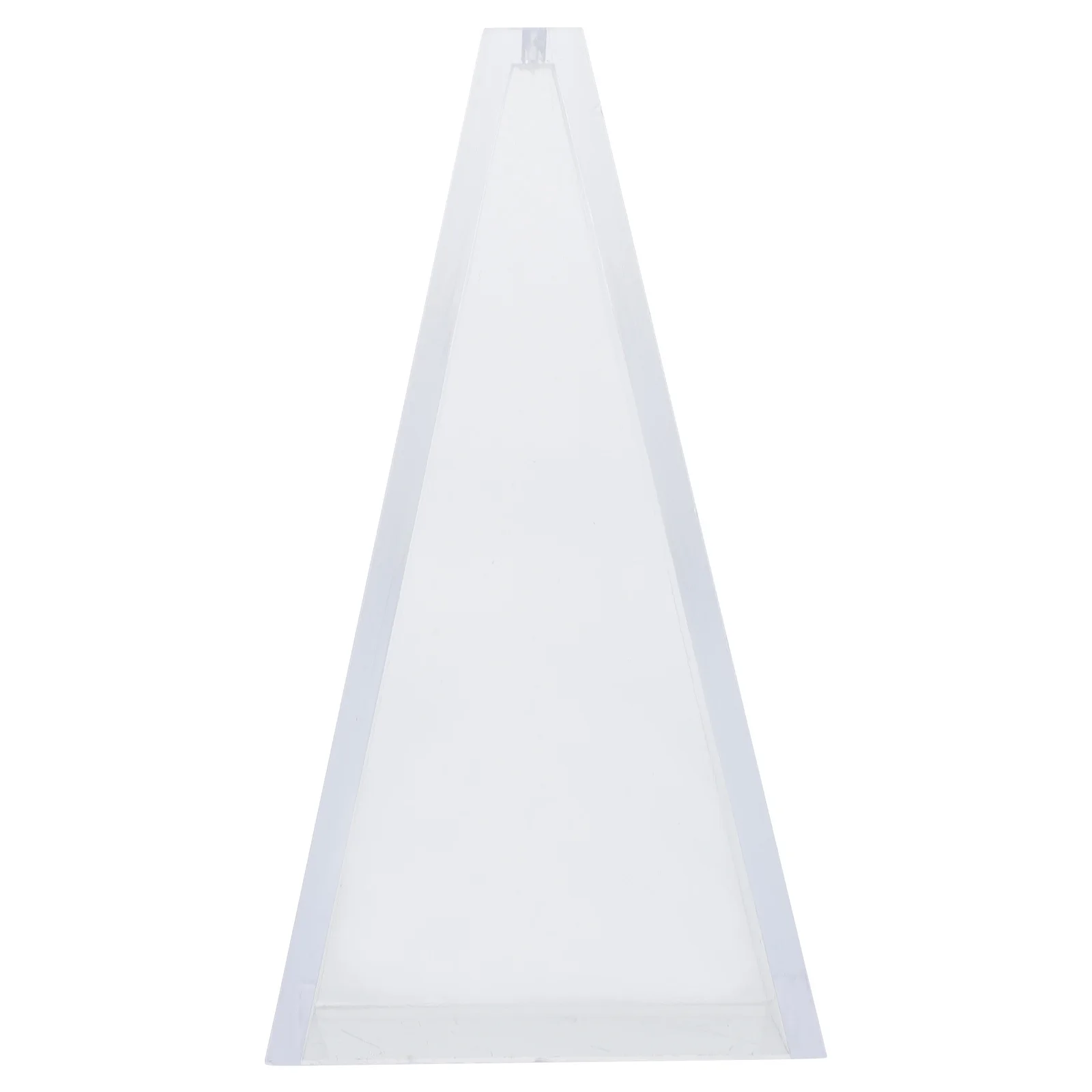 

1pc Geometrical Mold Pyramid Shaped Plastic Diy Mould For Aromatherapy Scented Candles Handmade Craft Casting Solid