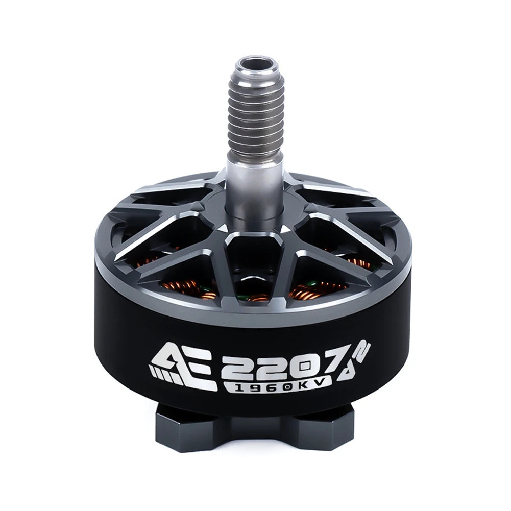 SCLS  AE2207 V2 1960KV 6S Lipo Brushless Motor 5mm Shaft Brushless Motor for FPV Drones Proxy Juicy Freestyle
