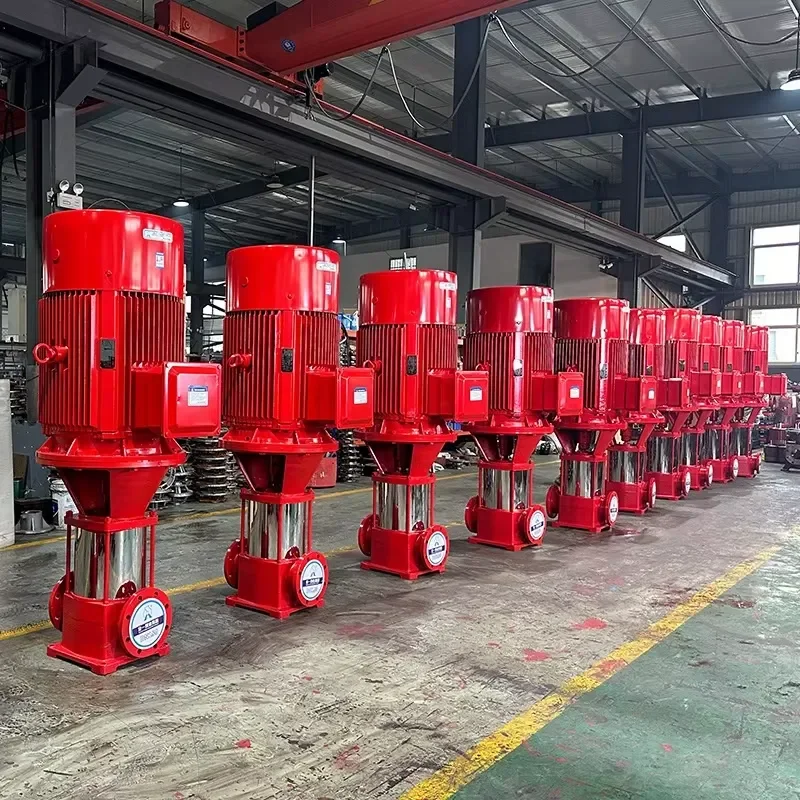 for Firefighting Water Pump XBD-GDL Vertical Multi-Stage Cast Iron Indoor Fire Hydrant Pressure Stabilizing Automatic OEM 2